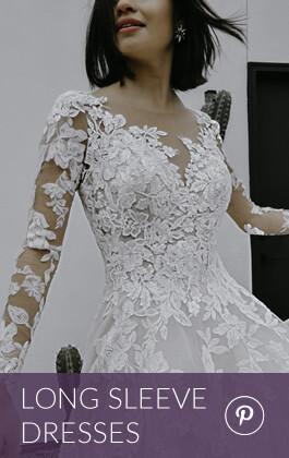 bridal gowns with long sleeves